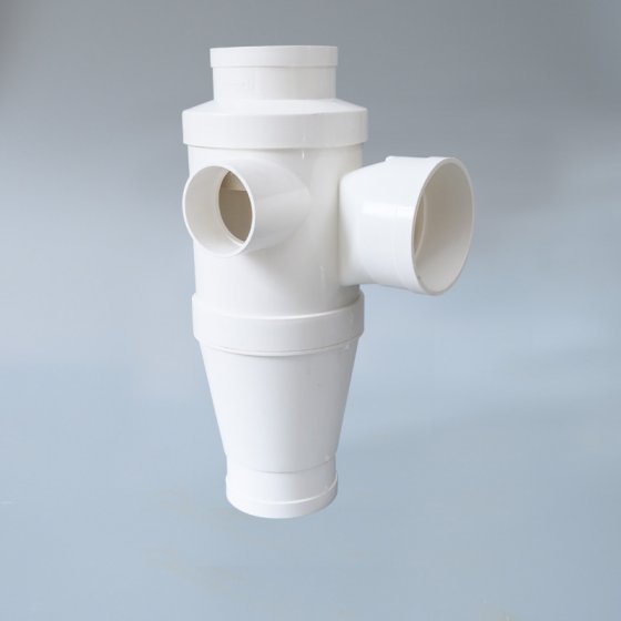 PVC-U旋流右四通